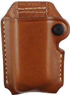 BLACKHAWK! Leather Magazine Pouch (Double Stack   Brown), (All dbl stack mags except Glock 21) : Gun Magazine Pouches : Sports & Outdoors