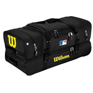 Wilson Umpire Bag on Wheels   Baseball   Sport Equipment   Black