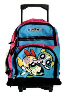 Powerpuff Girls Rolling Backpack School Backpack Large Size,   Hot item, only a few left, buy it now.: Toys & Games