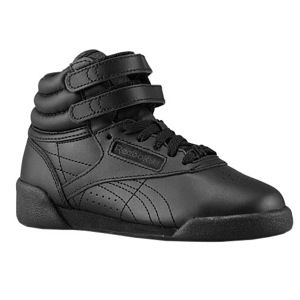Reebok Freestyle Hi   Girls Preschool   Casual   Shoes   Black/Black
