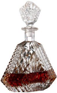 Fifth Avenue Crystal Wellington Whiskey Decanter: Wine Decanters: Kitchen & Dining