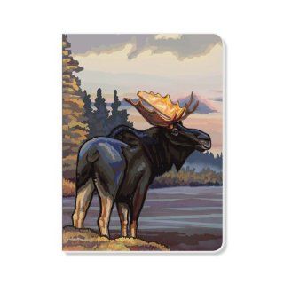 ECOeverywhere Moose View Sketchbook, 160 Pages, 5.625 x 7.625 Inches (sk11781) : Storybook Sketch Pads : Office Products