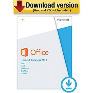 Microsoft Office Home & Business 2013 for Windows (1 User) [Download]
