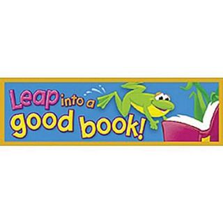 Trend Enterprises Leap Into A Good Book! Bookmark, Grades 1st   6th