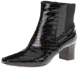 Bandolino Women's Aberforth Bootie, Black/Black Synthetic, 5 M US: Boots: Shoes