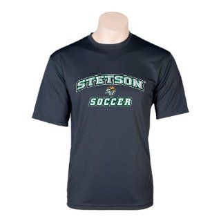 Stetson Syntrel Performance Black Tee 'Soccer' : Sports Fan T Shirts : Sports & Outdoors