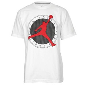 Jordan AJ Flight Club T Shirt   Mens   Basketball   Clothing   White/Gym Red