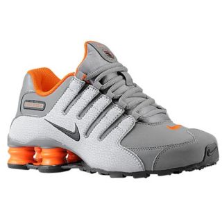 Nike Shox NZ SI Plus   Boys Grade School   Running   Shoes   Cool Grey/Wolf Grey/Total Orange/Anthracite