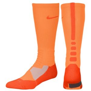 Nike Hyper Elite Basketball Crew Socks   Mens   Basketball   Accessories   Total Orange/Team Orange