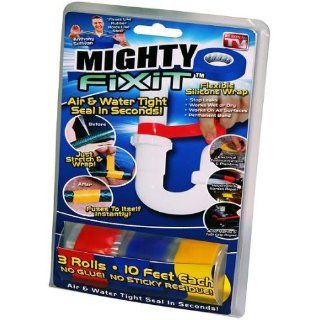 Mighty Fix It Tape As Seen On TV, 3 Rools: Adhesive Tapes: Industrial & Scientific