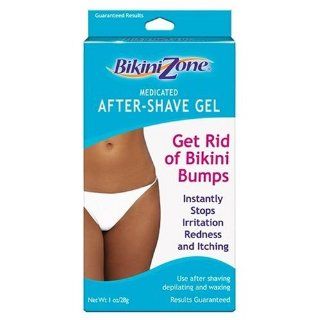 Bikini Zone Medicated After Shave Gel, Anti Bumps, 1 oz (28 g): Health & Personal Care
