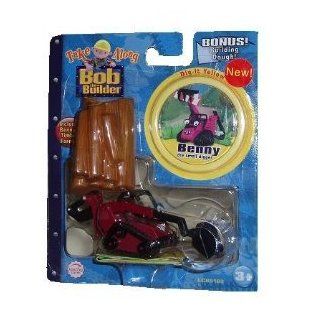 Take Along Bob the Builder Benny the small digger and Benny's timber former with BONUS building dough: Toys & Games