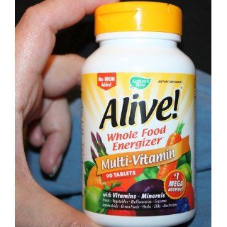 Alive Max Potency (No Iron Added) Multivitamin, 180 tablets: Health & Personal Care