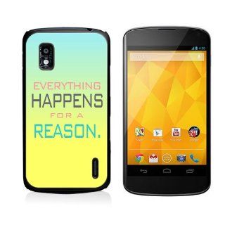 Everything Happens For a Reason Ombre Google Nexus 4 Case Fits Nexus 4: Cell Phones & Accessories