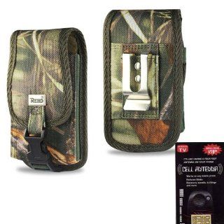 Huawei Fusion 2 Heavy Duty Rugged Camoflauge Canvas Case with Clip Closure and Metal Clip on the back. Also has canvas belt loop underneath the clip. Great for Hiking, Camping, Outdoor and Construction Work. Comes with Antenna booster: Cell Phones & Ac