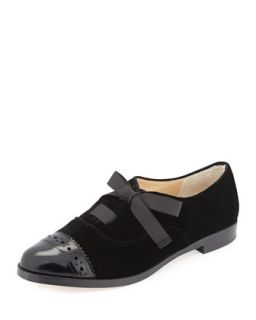 poppin too lace up oxford   Kate Spade   Black (36.0B/6.0B)