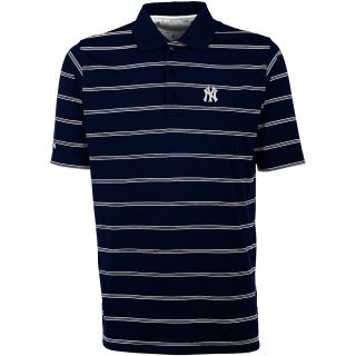 Antigua New York Yankees Mens Deluxe Short Sleeve Polo   Size: Medium,