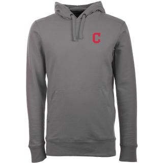 Antigua Cleveland Indians Mens Signature Hooded Sweatshirt   Size: Large,