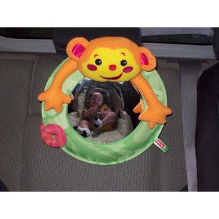 Fisher Price Rainforest Baby View Auto Mirror  Child Safety Car Seat Accessories  Baby