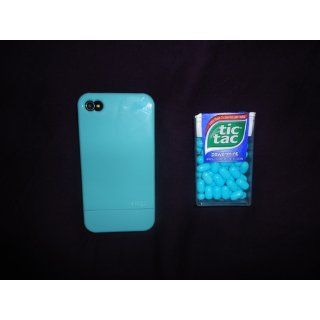 elago S4 Glide Case for iPhone 4/4S AT&T, Sprint and Verizon   Coral Blue: Cell Phones & Accessories