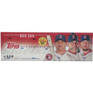 Topps 2010 Boston Red Sox Complete Factory Retail Baseball Card Set in Red Sox 