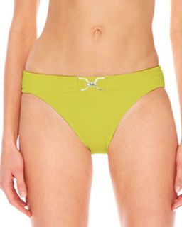 Womens D Ring Classic Swim Bottom   MICHAEL Michael Kors   Limeade (X SMALL)