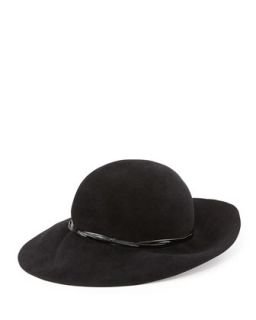 Moxi Medium Brim Cloche Hat, Black   Eric Javits   Black (ONE SIZE)