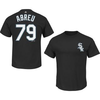 MAJESTIC ATHLETIC Mens Chicago White Sox Jose Abreu Name And Number T Shirt  