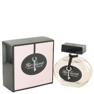 Her Secret by Antonio Banderas Eau De Toilette Spray 2.7 oz for Women + Juicy Couture by Juicy Couture Vial (sample) .03 oz for Women : Personal Fragrances : Beauty