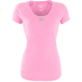 Antigua Colorado Rockies Womens Pep Shirt   Size: Large, Mid Pink Heather (ANT
