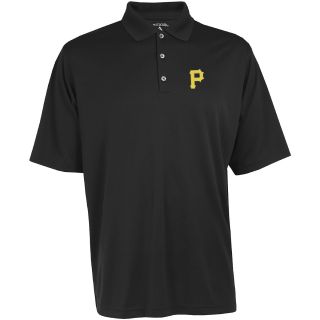 Antigua Pittsburgh Pirates Mens Exceed Polo   Size: XL/Extra Large, Black (ANT