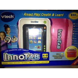 Vtech InnoTab Learning Tablet with Case   Pink: Toys & Games