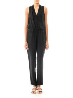 Wrap front open back jumpsuit  Rebecca Taylor  MATCHESFASHIO