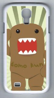 Domo kun DIY Hard Shell Samsung Galaxy S4 I9500 White Case: Cell Phones & Accessories