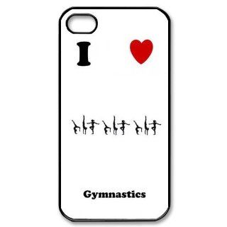 Fashion Gymnastics Personalized iPhone 4 4S Hard Case Cover  CCINO: Cell Phones & Accessories