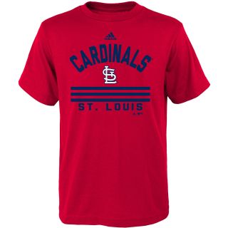 adidas Mens St. Louis Cardinals Our Property Short Sleeve T Shirt   Size