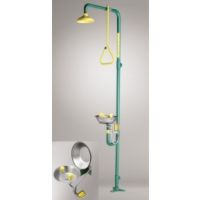 Speakman SE 690 CV Stainless Steel & Yellow Traditional Series Combination Showe