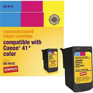 Remanufactured Tri Color Ink Cartridge Compatible with Canon CL 41