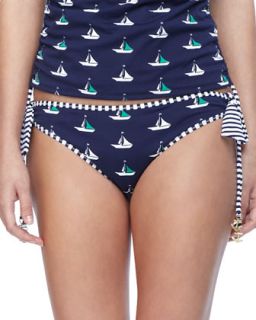 Womens Sailboat Print Hipster Bottom   Tommy Bahama   Mare multi (LARGE)