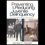 Preventing and Reducing Juvenile Delinquency : A Comprehensive Framework