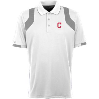 Antigua Cleveland Indians Mens Fusion Short Sleeve Polo   Size: Large,