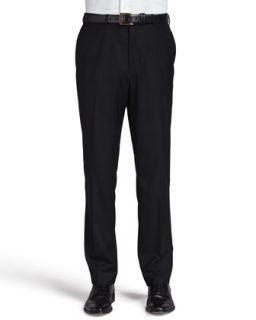 Mens Flat Front Trousers   Isaia   (38R)