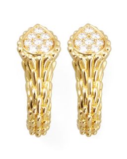 Serpent Boheme 18k Yellow Gold Diamond Earrings   Boucheron   Yellow (18k )