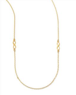 Infinity Charm Layering Necklace, 50L   Dogeared   Gold