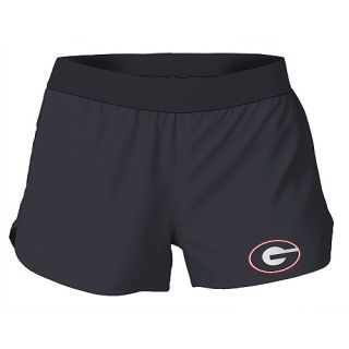 SOFFE Womens Georgia Bulldogs Woven Shorts   Size: L, Black