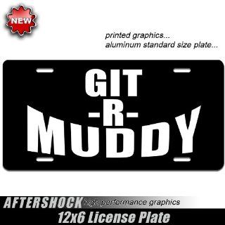 4x4 Mudding Truck License Plate: Sports & Outdoors