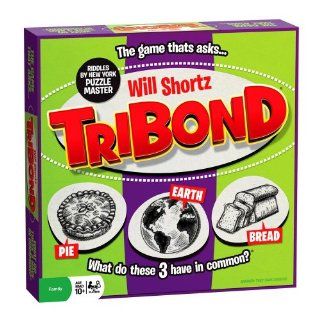 TriBond   Will Shortz Board Game: Toys & Games