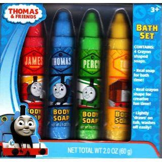 Thomas & Friends Set of 4 Crayon Shaped Soaps Bath Set Toys & Games