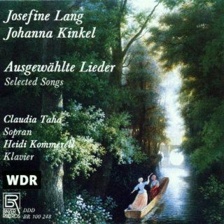 Josefine Lang, Johanna Kinkel: Ausgewhlte Lieder: Music