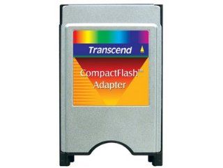 TRANSCEND INFORMATION PCMCIA ATA ADAPTER FOR CF CARD Supply Voltage:5V(for logical device) 12V(for Write/Erase) : Compact Flash Cards : Camera & Photo